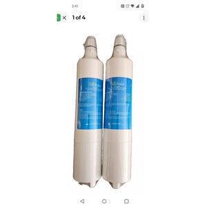 2X Eco Aqua EFF-6003A Replacement Refrigerator Water Filters Lot of 2 NEW SEALED